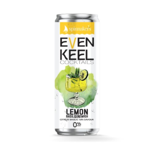 Spinnakers - Even Keel Lemon Gin Cocktail Non-alcoholic