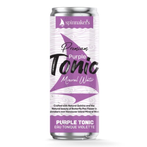 Spinnakers - Purple Tonic Mineral Water