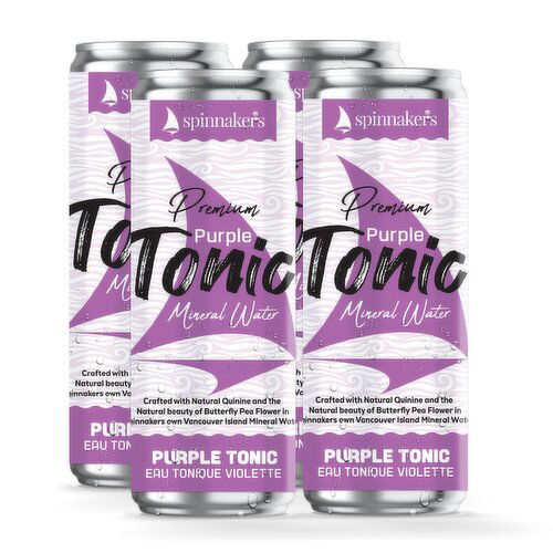 Spinnakers - Premium Purple Tonic Mineral Water