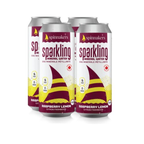 spinnakers - Sparkling Mineral Water - Raspberry Lemon