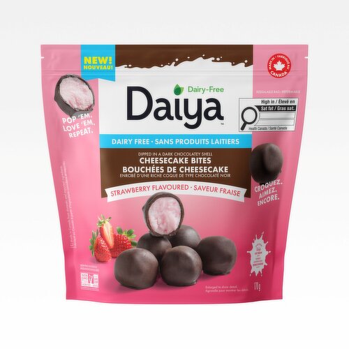 Daiya - Dairy Free Strawberry Cheesecake Bites