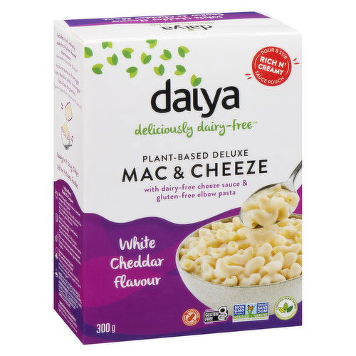 Daiya - Deluxe Cheezy Mac White Cheddar Style Veggie