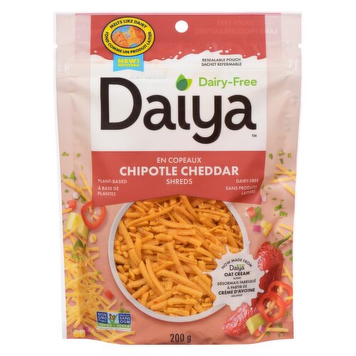 Daiya - SHREDS CHIPOTLE CHEDDAR