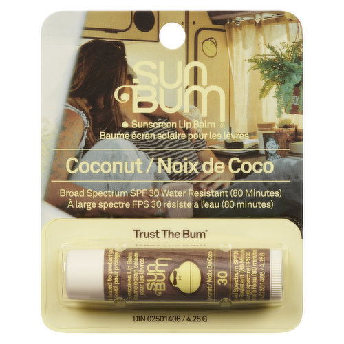 Sun Bum - Lip Balm Coconut SPF 30