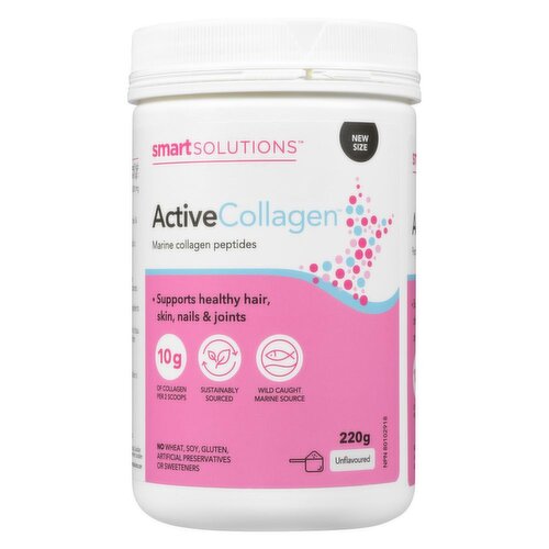 Smart Solutions - Active Collagen Powder, Unflavoured