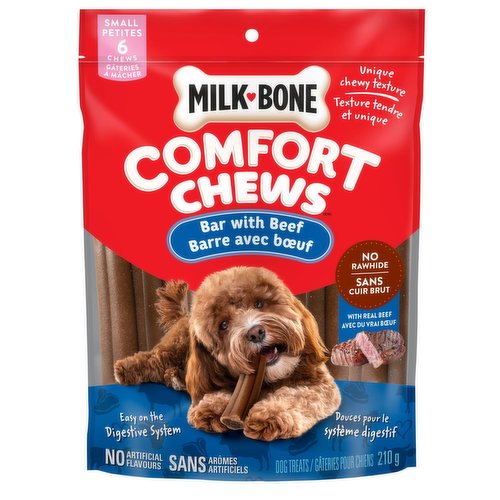 Milk bone - Milk Bone Cmfr Chews Small Bar w Beef