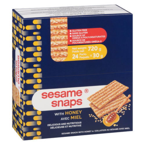 Sesame Snaps - Honey