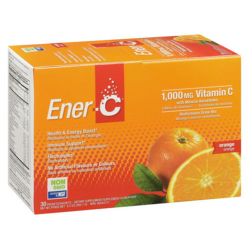 Ener-C - Orange 1,000mg Vitamin C