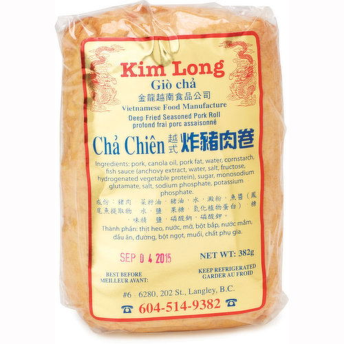 Kim Long - Cha Chien Fried Pork Roll