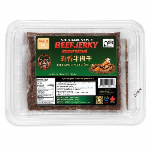 Hometown - Sichuan Style Five-Spice Beef Jerky