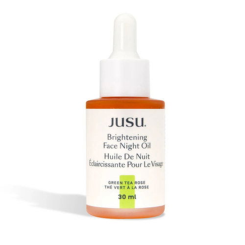 JUSU - Brightening Face Night Oil Green Tea Rose