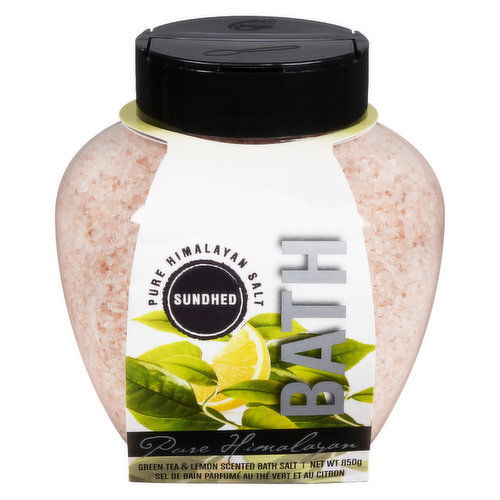 Sundhed - SUNDHED BATH SALT - GREEN TELMN