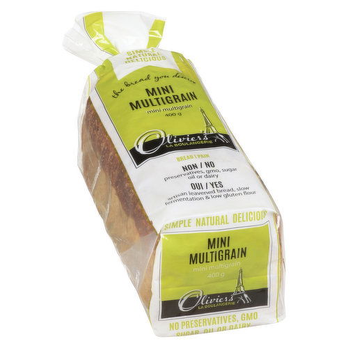 Olivier's - Mini Multigrain Bread