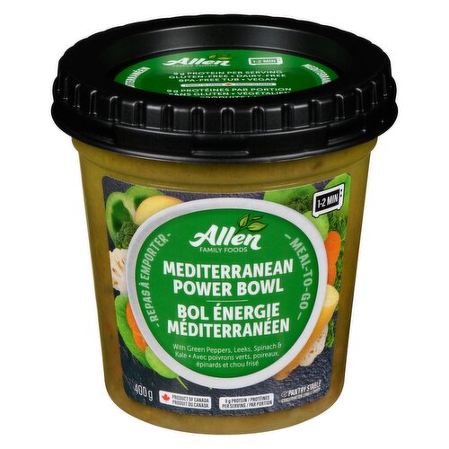 Allen FAMILY FOODS - MEAL MEDITERRANEAN POWER BOWL