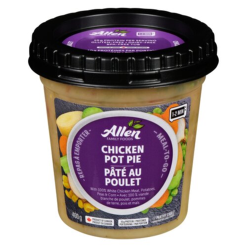 Allen FAMILY FOODS - MEAL CHICKEN POT PIE