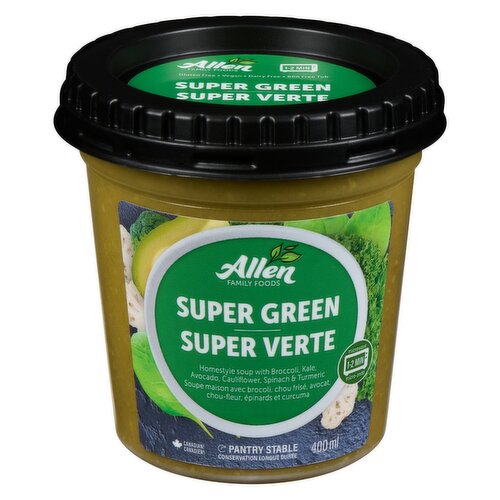 Allen FAMILY FOODS - SOUP SUPER GREEN