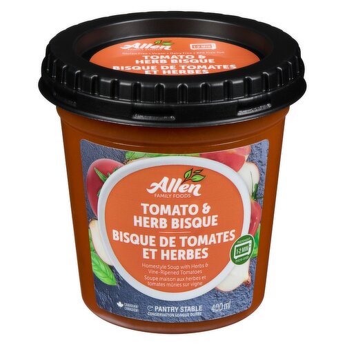 Allen FAMILY FOODS - BISQUE TOMATO HERB