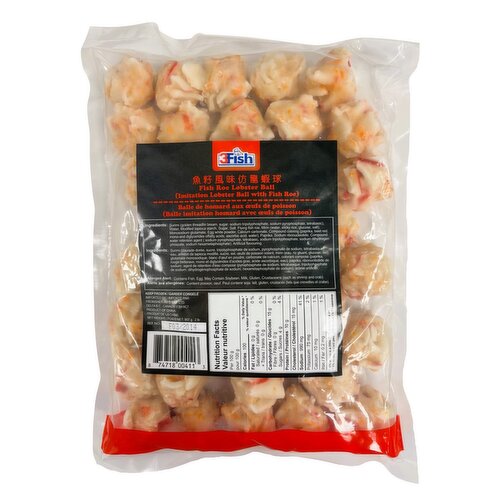 3Fish - Frozen Imitation Lobster Balls with Fish Roe
