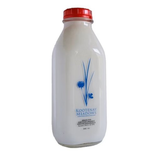 Kootenay Meadows - Organic Whole Homogenized Milk