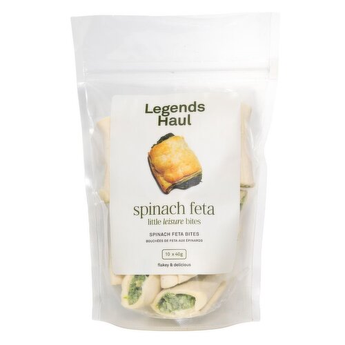 Legends Haul - Spinach and Feta Bites