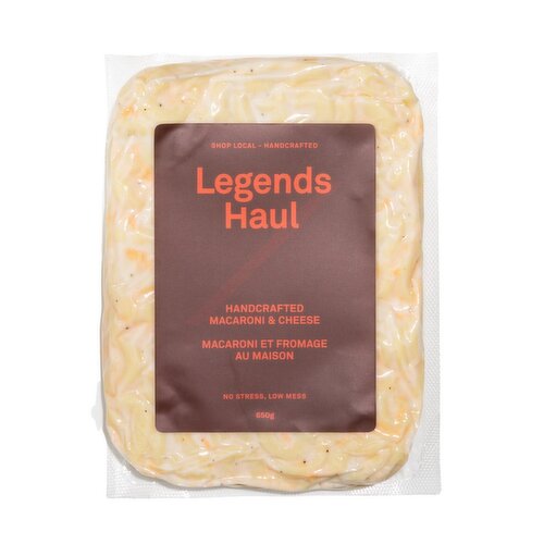 Legends Haul - Handcrafted Macaroni & Cheese