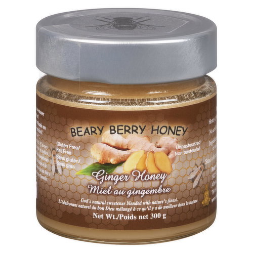 Beary Berry Honey - BBH Ginger Honey