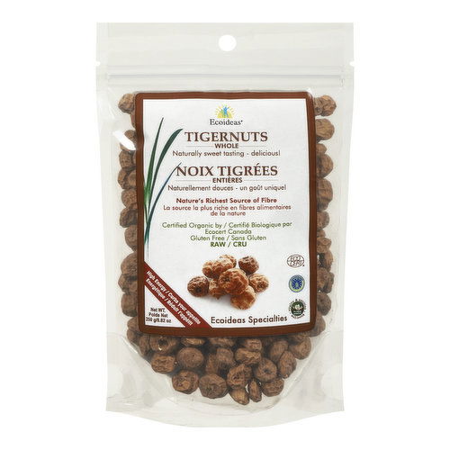 ECOIDEAS - Tigernuts Whole Organic