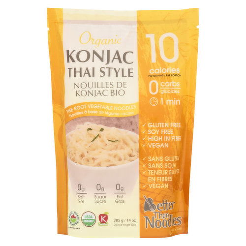 Better Than Foods - Thai Style Konjac Pasta