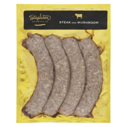 Stapleton Sausage - Steak and Mushroom