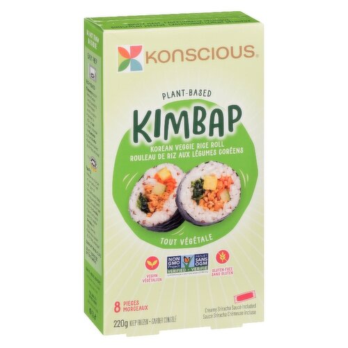 Konscious - Plant Based Kimbap w/ Sriracha