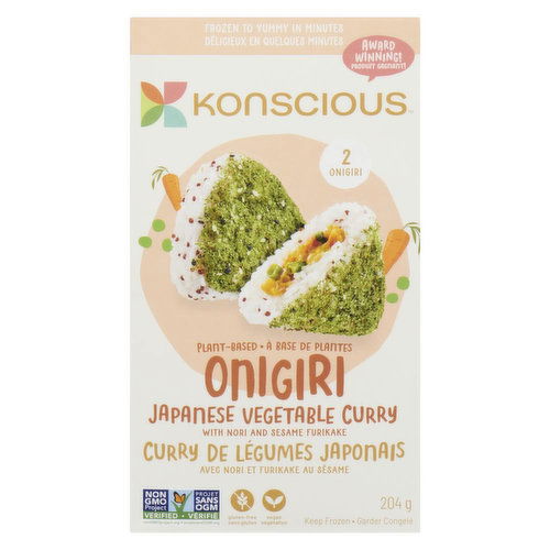 Konscious - Plant-based Onigiri Vegetable Curry