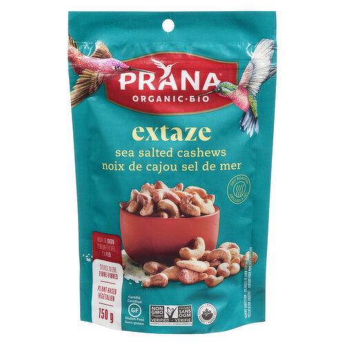 PRANA - Extaze Sea Salted Cashews