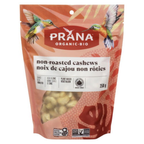 PRANA - Cashews Non Roasted Organic