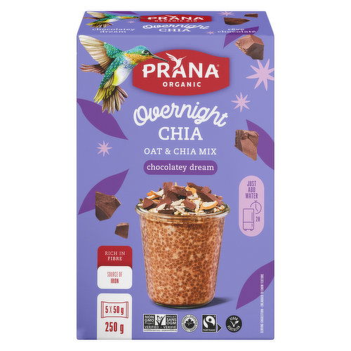 Prana - Overnight Chia Chocolatey Dream Organic