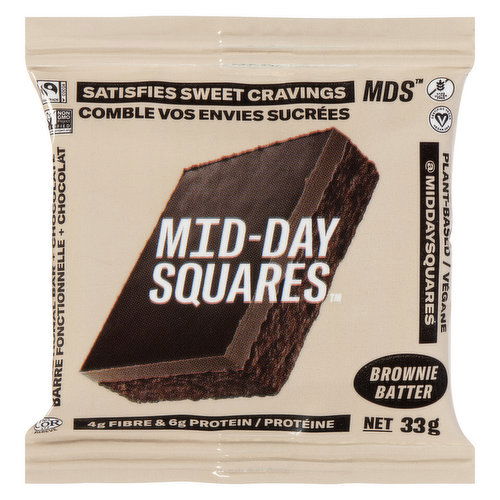 Mid Day Squares - Fudge Yah