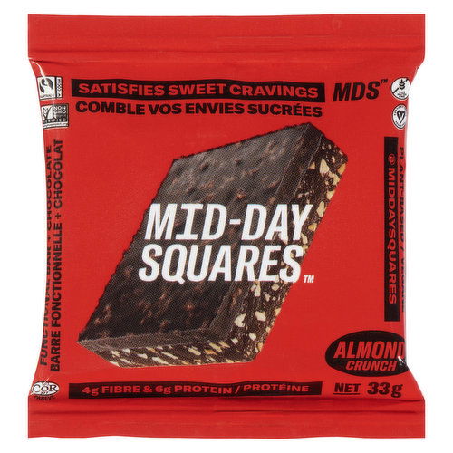 Mid Day Squares - Almond Crunch