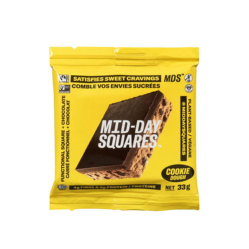 Mid Day Squares - Cookie Dough