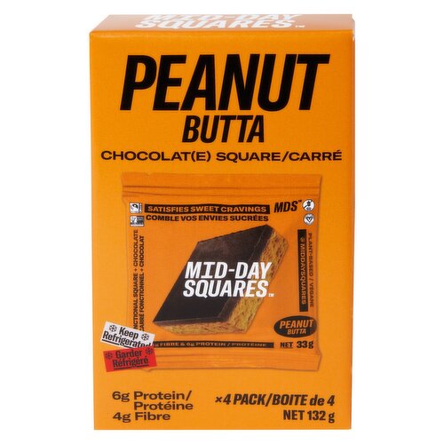 Mid Day Squares - Peanut Butta 4 Pk