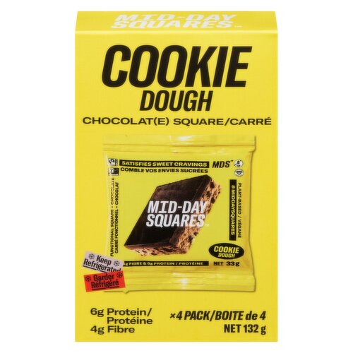 Mid Day Squares - Cookie Dough 4 Pk