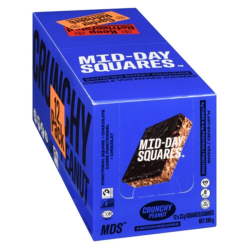 Mid Day Squares - Crunchy Peanut