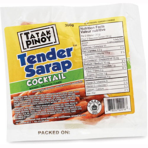 Tatak Pinoy - Tender Sarap Cocktail