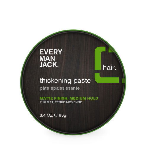 EVERY MAN JACK - Thickening Paste - Fragrance Free