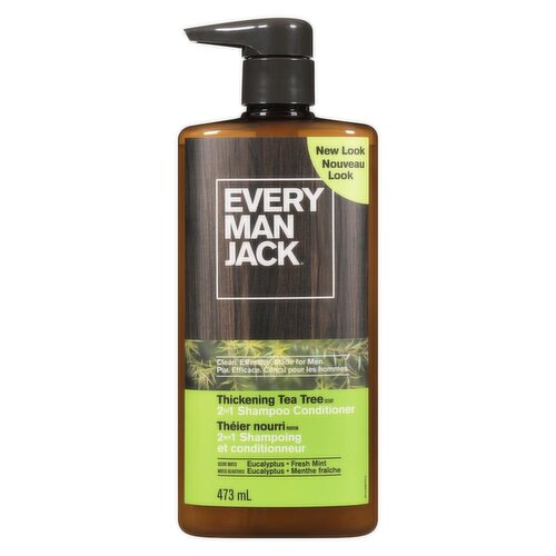EVERY MAN JACK - Shampoo 2 in 1 Thickening Tea Tre