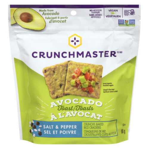 Crunchmaster - Avocado Toast Salt & Pepper