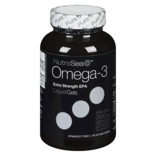 NutraSea - NUTRASEA HP O MEGA 3 - FRESH MNT