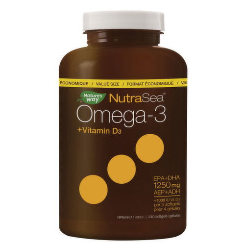 NutraSea - Omega 3 + D3