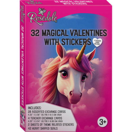 Rosedale - Valentines Exchange Cards 32s