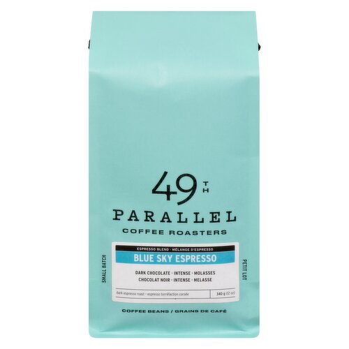 49th Parallel - Whole Bean Coffee Blue Sky Espresso