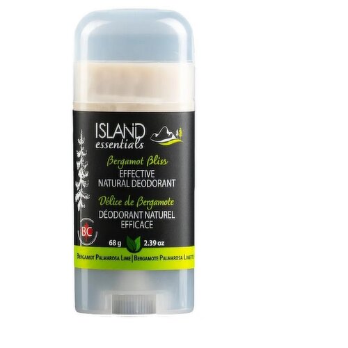 Island Essentials - Natural Deodorant Bergamot Bliss