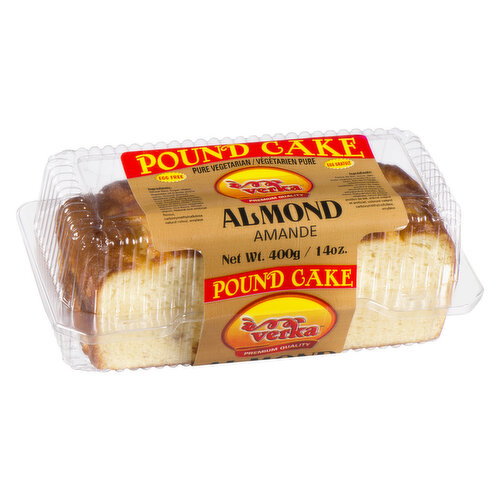 Verka - Pound Cake Almond Eggless